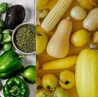 Cuáles frutas y verduras tienen más nutrientes según expertos ¿las verdes o las amarillas?