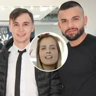 Fotos de Mauricio Leal y Gabriel Murillo y de Laura Acuña, en nota de que Murillo anunció movida en negocio, en el que la presentadora está cerca