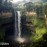 En el Salto del Tequendama se han presenciado varios casos en los que las personas acaban con su vida al lanzarse a sus aguas. Esto es lo que dice la IA.