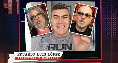 Eduardo Luis, que encara a Martín de Francisco y Santiago Moure en 'La tele letal'