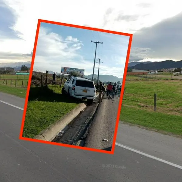 Accidente complica salida de Bogotá por el norte (cerca a Rancho MX): hubo un muerto