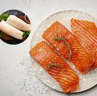 La diferencia entre el salmón rosado y el blanco es principalmente por los colores que cada uno tiene y es porque los pescados son de diferente especie.