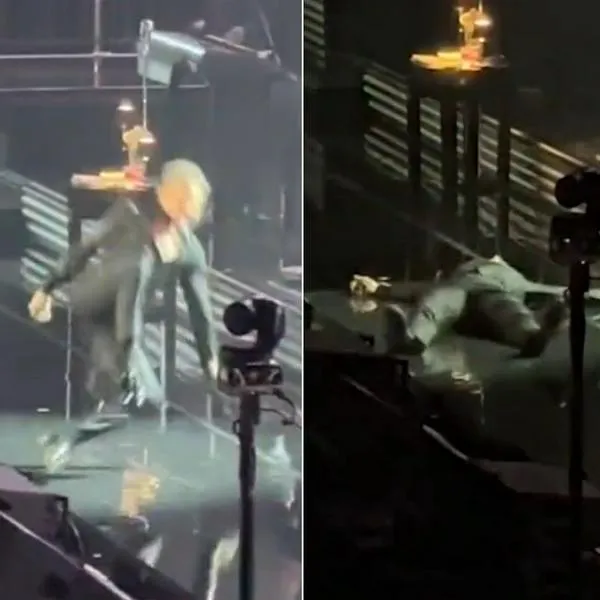 Luis Miguel sufrió caída en concierto de México: video y cómo fue.