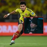 Así fue la celebración del padre de Luis Díaz en Liverpool, Inglaterra. 