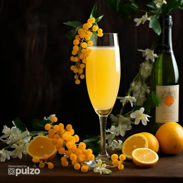 Mimosa casera: aprenda a prepararla muy fácil y rápido utilizando solamente naranja y champaña o vino espumoso.