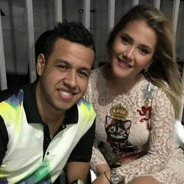 Dayana Jaimes y Martín Elías, quienes fueron parejas hasta la trágica muerte del cantante vallenato