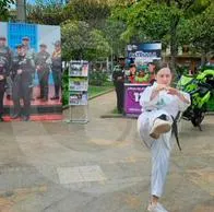 Policía dará entrenamiento gratuito en artes marciales en Medellín para prevenir violencias contra las mujeres