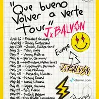J Balvin anuncia gira para 2024 por 20 ciudades de Europa