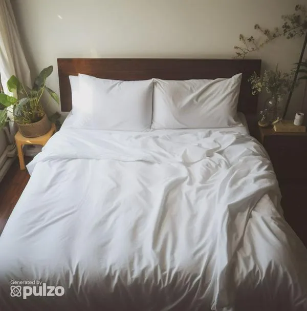 Cómo despercudir las sábanas blancas: método utilizando solamente vinagre y bicar.bonato para dejarlas sin manchas.