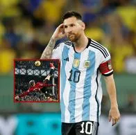 A Lionel Messi no le habría gustado la celebración de Alejandro Garnacho.