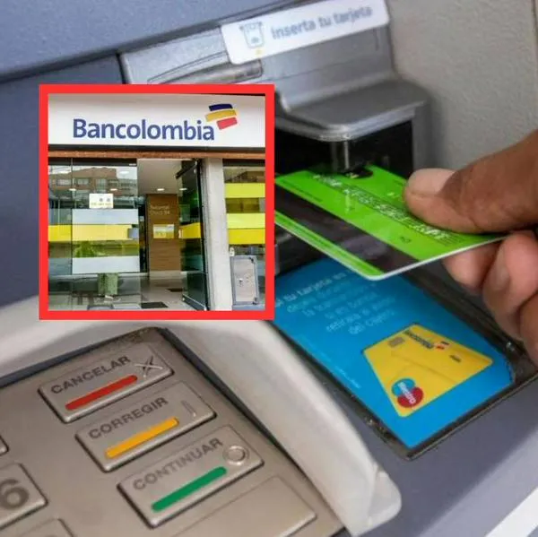 Foto de cajero de Bancolombia, a propósito de recomendaciones para evitar robos en cajeros automáticos
