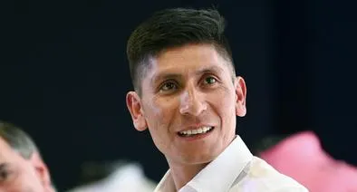 Nairo Quintana invitó a Dominic Wolf a su gran fondo en Santander.