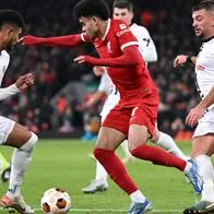 Foto de Luis Díaz, en nota de gesto de Darwin Núñez con el colombiano en triunfo de Liverpool en Europa League, en la mira (video)