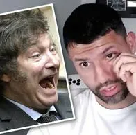 Sergio ‘Kun’ Agüero, que defiende a Javier Milei, presidente electo de Argentina