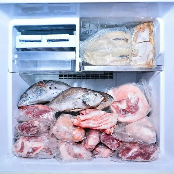 ¿Cuánto tiempo dura la carne de cerdo y pollo en el congelador?