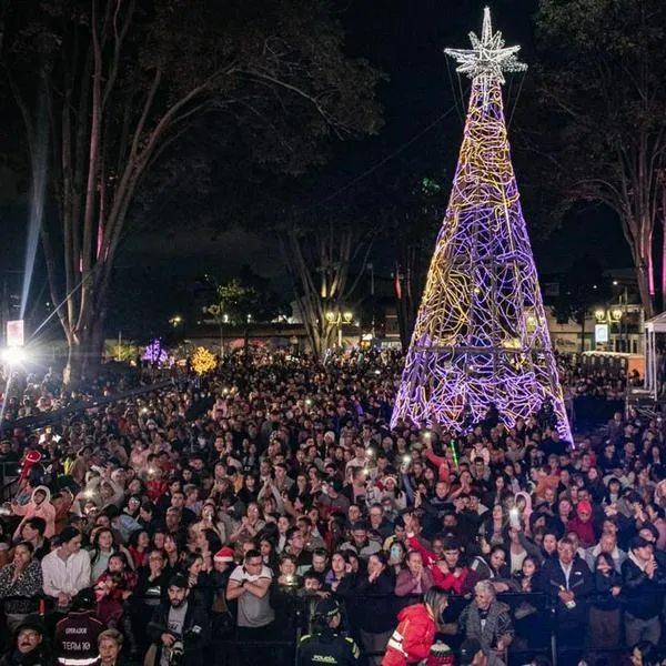 Alumbrado navideño en Bogotá. Cómo estará el clima el primero de diciembre de 2023.