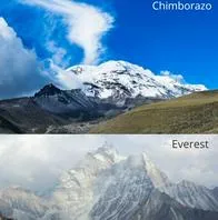 La cumbre de los Andes le quitó el puesto al monte Everest, conocido hasta ahora como el punto con más distancia desde el centro del planeta. 