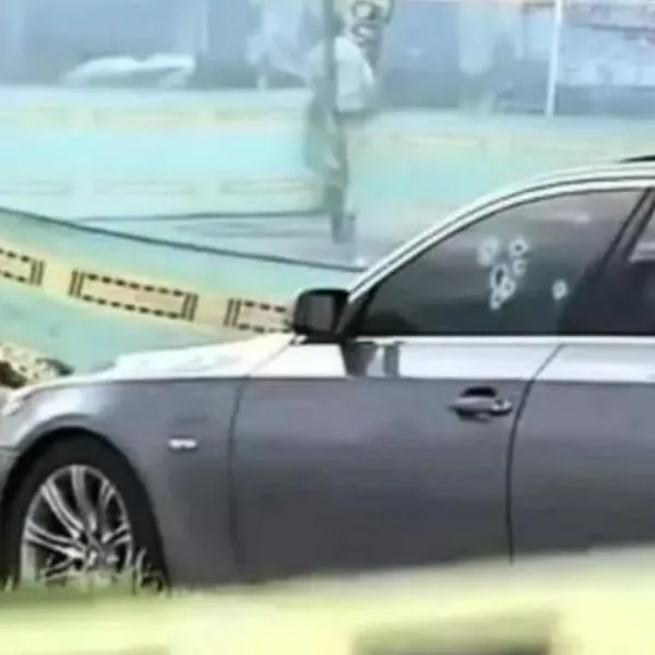 Foto de carro BMW a propósito de captura de asesino de su dueño