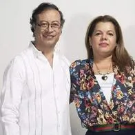 Mary Luz Herrán, exesposa de Gustavo Petro, negó los rumores de que el presidente hay abusado de ella.