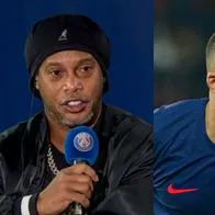 Ronaldinho dijo que le gustaría ver a Mbappé ganar el Balón de Oro con el PSG