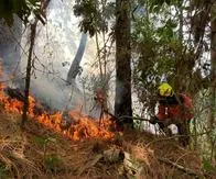 Alerta por ocurrencia de incendios tras aumento de la temperatura en Medellín