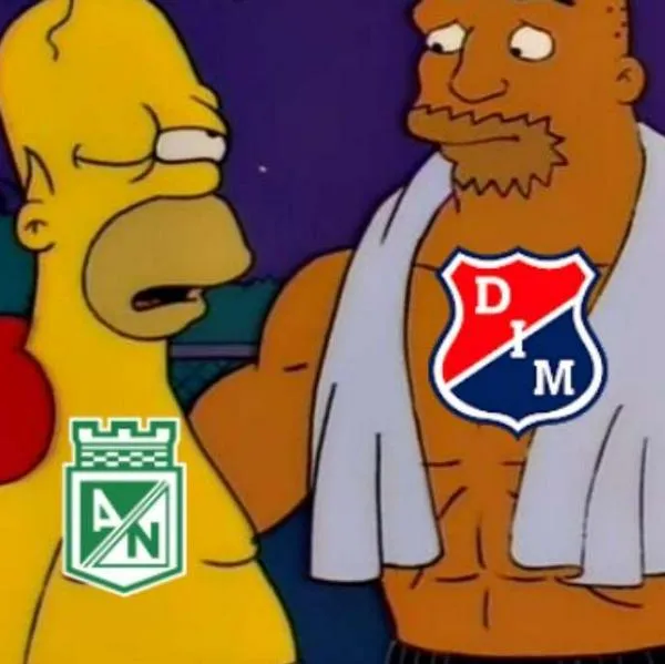 Foto de burla a Nacional, en nota de Nacional vs Medellín: tabla de posiciones de grupo B en cuadrangular de Liga Betplay y memes