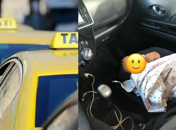 Mujer envió a su bebé solo en un taxi porque no quería verle la cara a su exnovio 