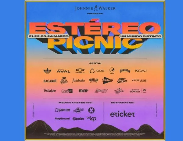 Festival Estéreo Picnic 2024 se hará en el Parque Simón Bolívar de Bogotá