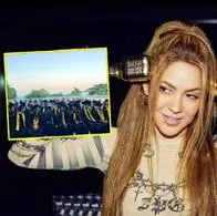 Shakira, feliz por grado de estudiantes que acompañó desde el comienzo de sus procesos.