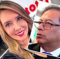 Mónica Rodríguez , que criticó a Gustavo Petro y le cayeron duro por haber votado por él