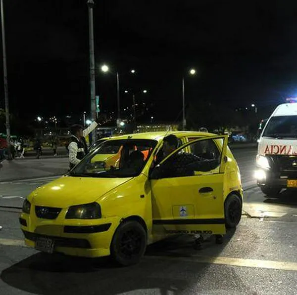 Taxista hirió a pasajero en Bogotá: ¿Qué sucedió? Esto dice la Policía.