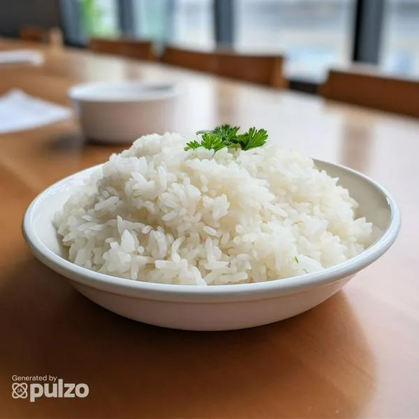 Ingrediente con el que puede acompañar el arroz para un almuerzo