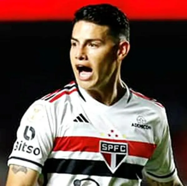 James Rodríguez, cuyo club, el Sao Paulo de Brasil, alista barrida de jugadores.