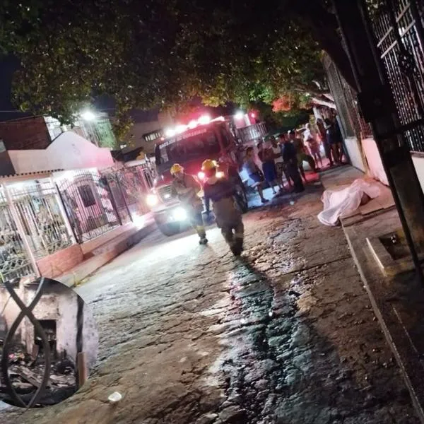 Una pareja murió calcinada tras un grave incendio en su vivienda en Soledad: sus hijos están heridos