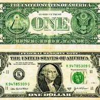 El billete de un dólar presenta detalles significativos que revelan la historia de Estados Unidos con tan solo un número.  