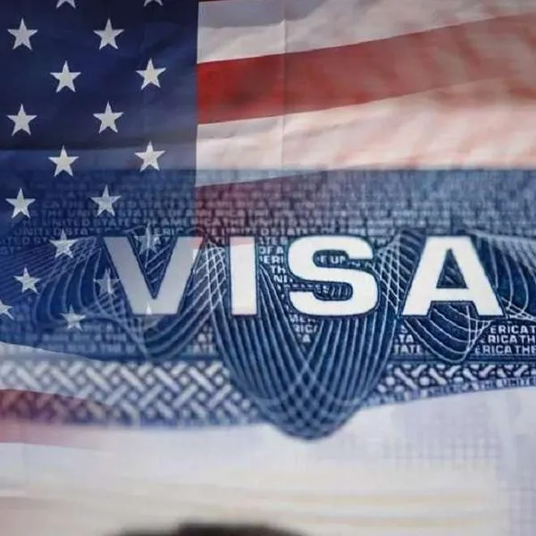 Foto de visa estadounidense, en nota de visa de Colombia a Estados Unidos: anuncio sobre nueva asignación anual para trabajos temporales
