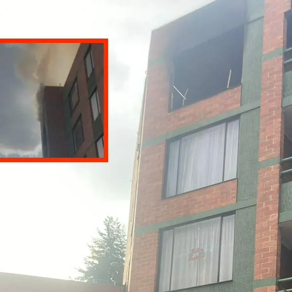 Incendio consumió apartamento en Kennedy, Bogotá; hubo pánico por menor que quedó atrapada