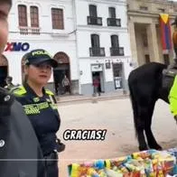 Policía en Nariño casi vende pólvora a un joven en Pasto, Nariño, y el video se viralizó en TikTok con el audio de 