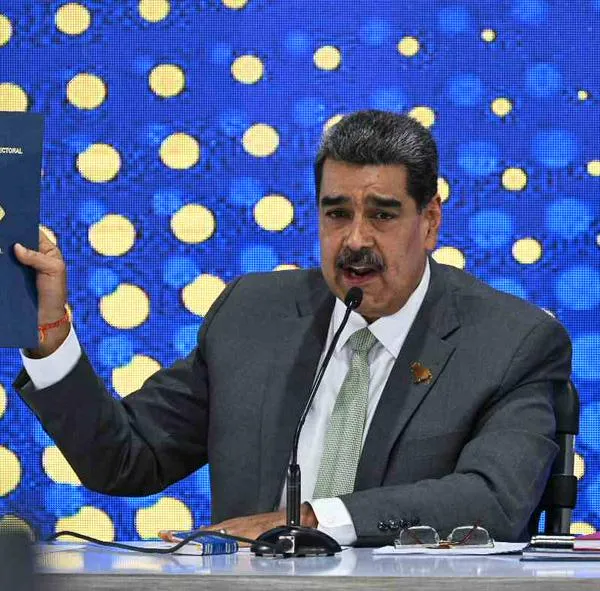 Foto de Nicolás Maduro, en nota de Venezuela y Guyana apuntan a reunión de alto nivel por disputa territorial: qué dijo el presidente venezolano