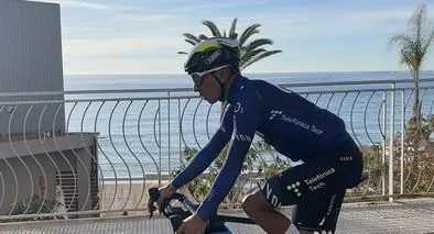 Nairo Quintana ya se entrena con el Movistar Team.