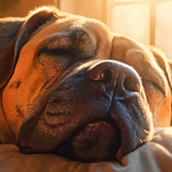 Las interpretaciones de las posiciones del perro cuando duermen puede variar y depende del nivel de confianza de la mascota con el dueño. 