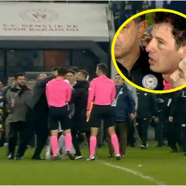 Presidente de equipo en Turquía noqueó a árbitro de un puño porque rival le empató a su club: video.