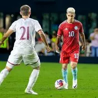 Daniel Cataño recibió inesperada visita en Miami, que se coló para el partido de Colombia