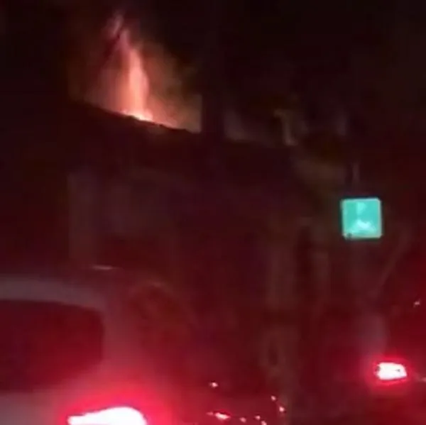 Se registró un incendio estructural en El Poblado, Medellín