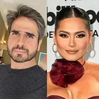 Daniel Arenas y Andrea Meza, en nota sobre que chocaron por opiniones del amor