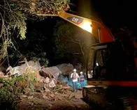 ¡Ojo! La vía Medellín-Bogotá sigue con cierre total tras caída de rocas