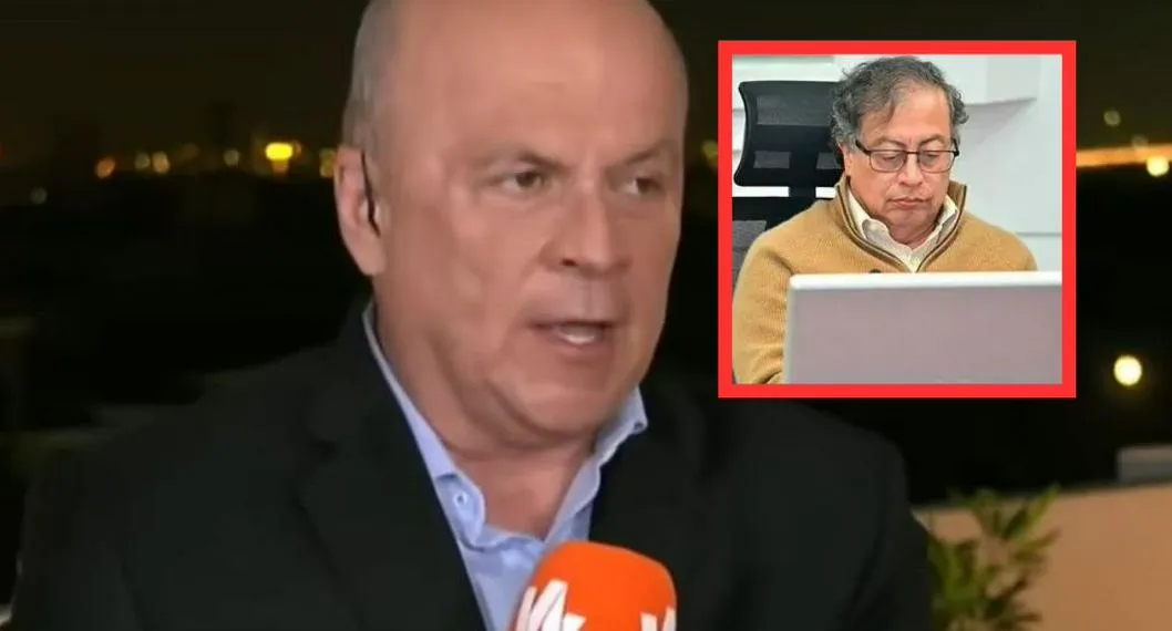 Foto de Carlos Antonio Vélez por críticas a Gustavo Petro