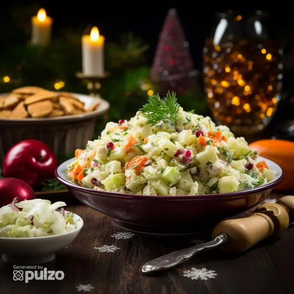 Cómo hacer ensalada rusa para la cena navideña: receta paso a paso e ingredientes para prepararla y acompañar las comidas principales.