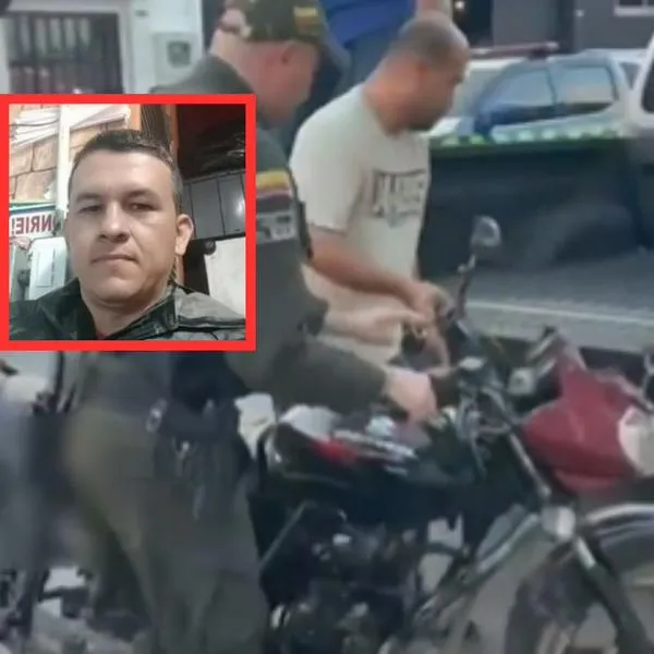 Esta era la moto en la que se fugaba Harold Echeverry, la cual tiene un costo de 4 millones de pesos. Pretendía salir del país. 