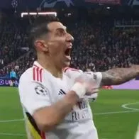 Di María marca golazo olímpico en Champions League y pone a soñar al Benfica